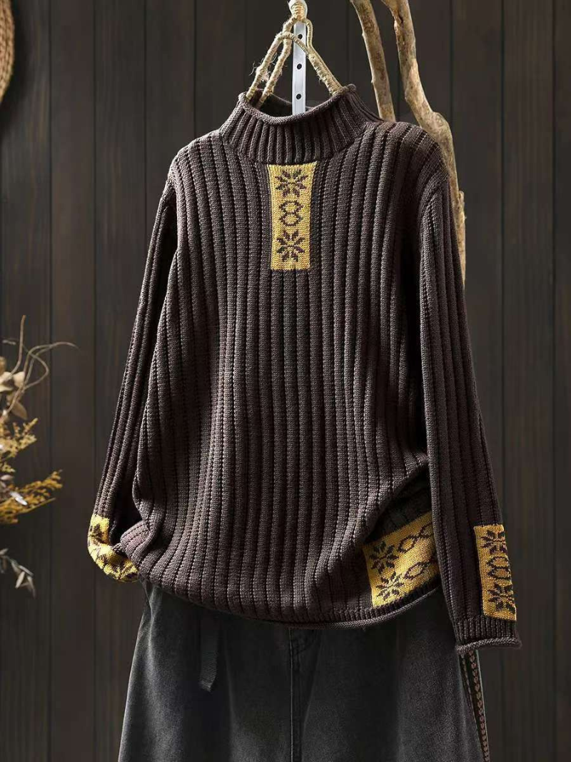 Women's Stylish Turtleneck Sweater