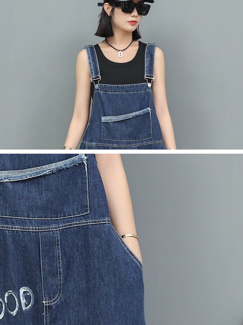Women's Fashionable Loose Dungaree 