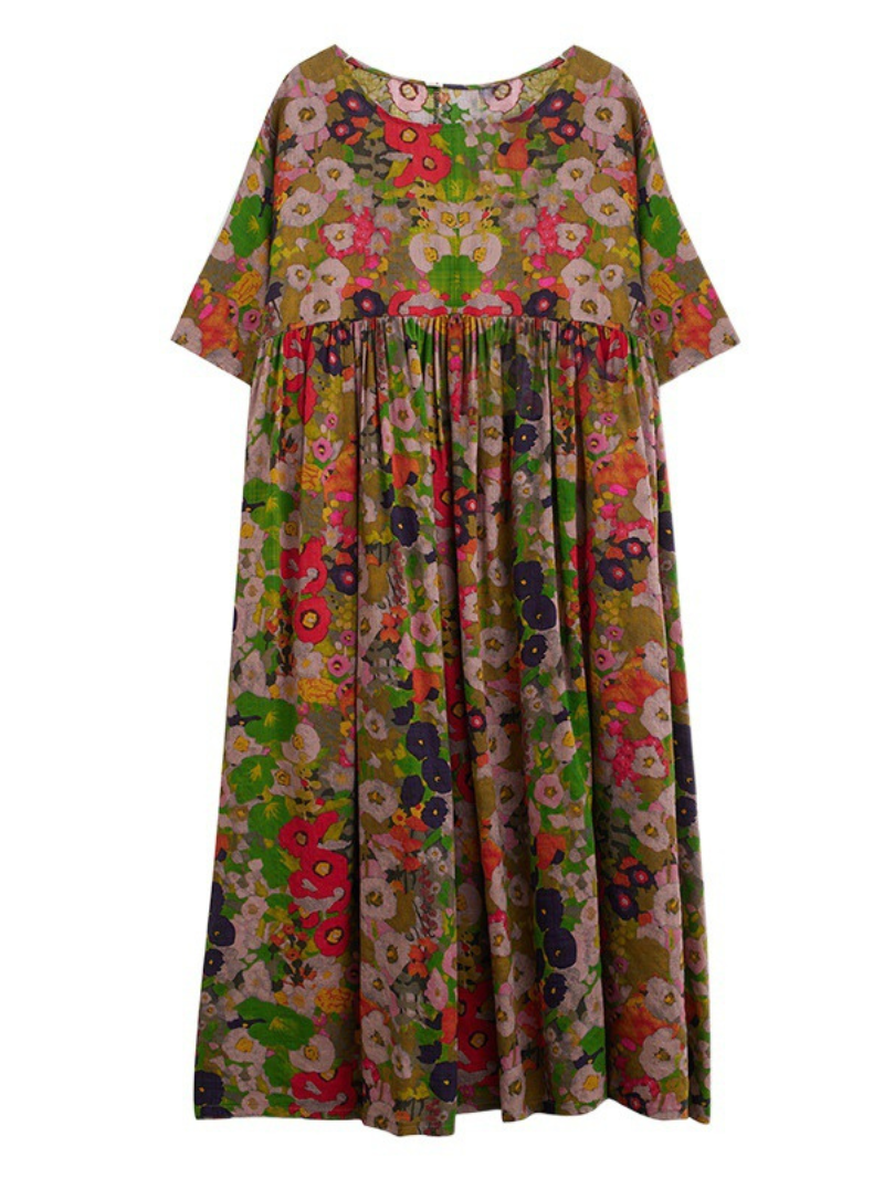 summer lose dress; floral dress