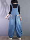 Women's Summer My dream Pattern and Colorful Overalls Dungarees