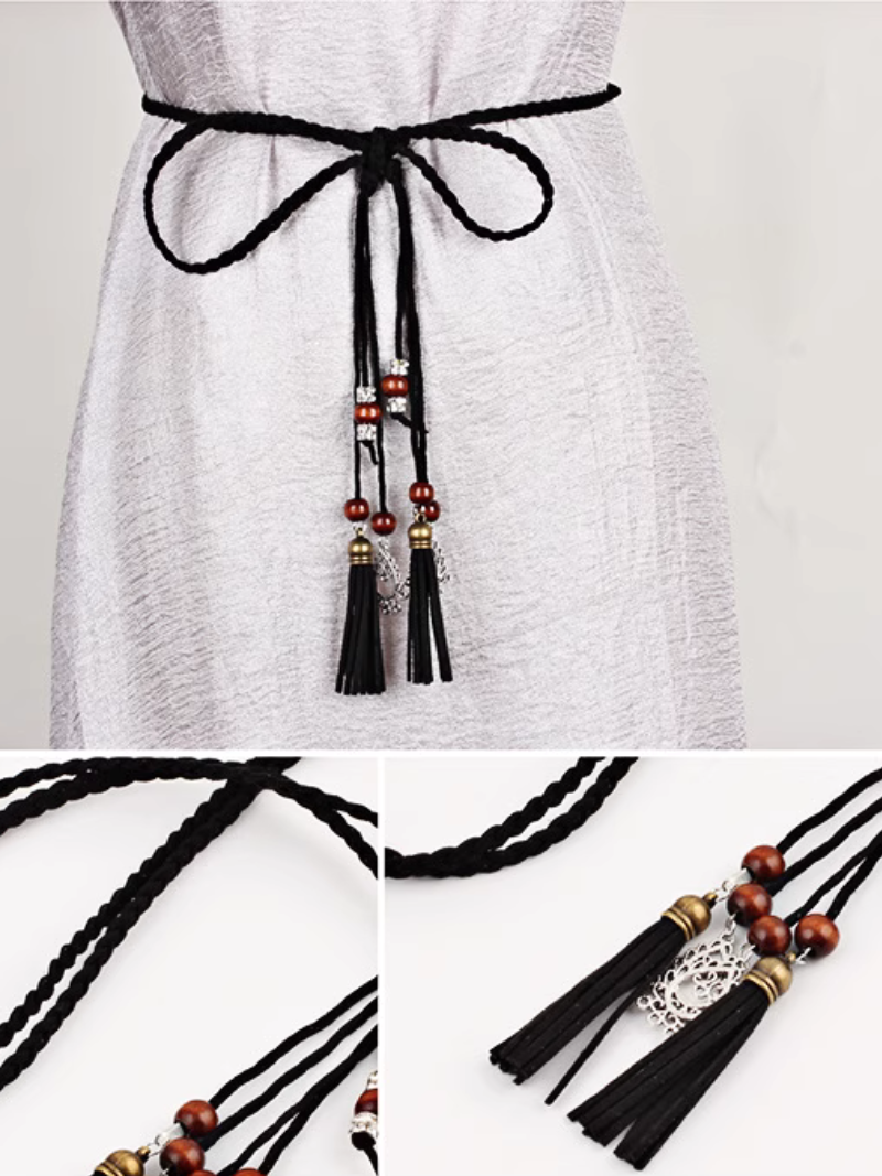 Women's Black  Stylish Belt 