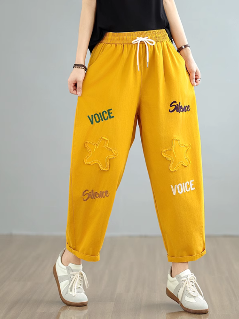 Women's Yellow Comfy Bottom