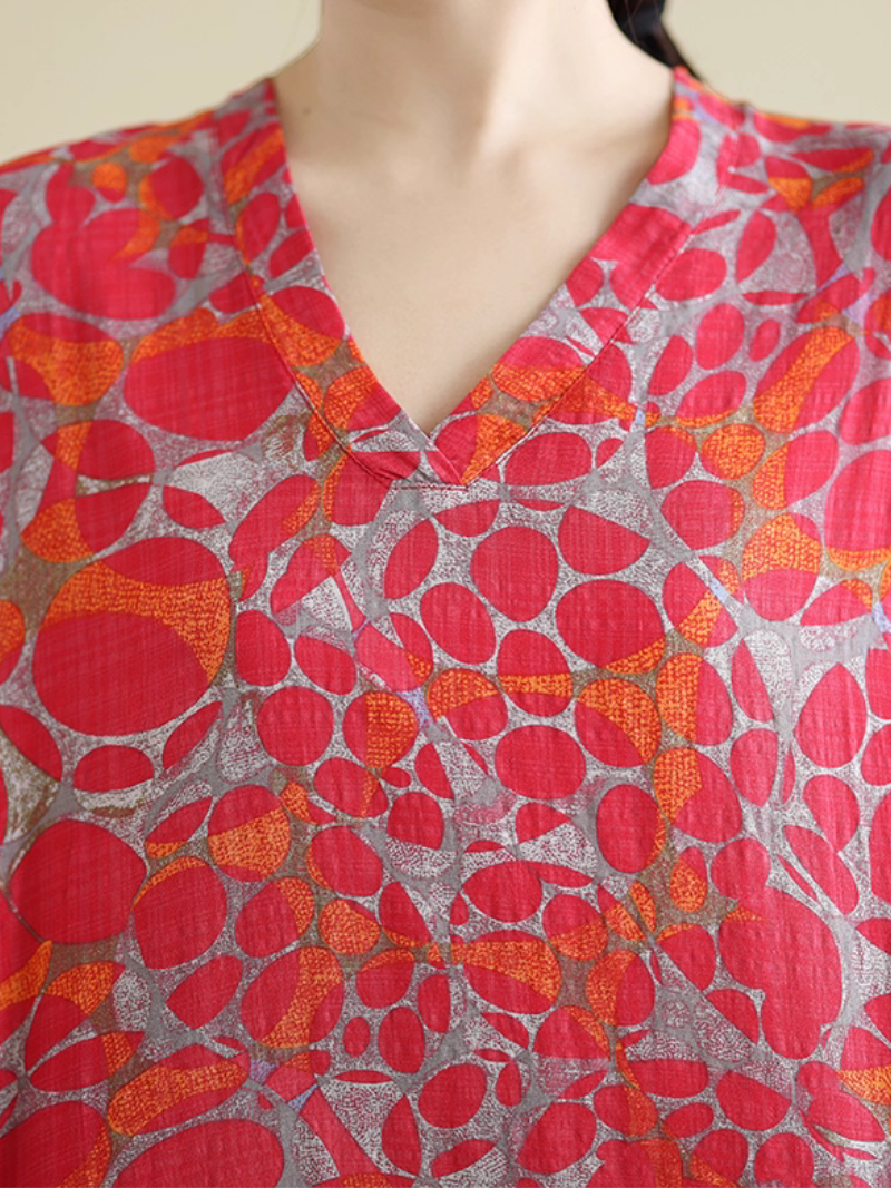 Women's V-Neck Dress 