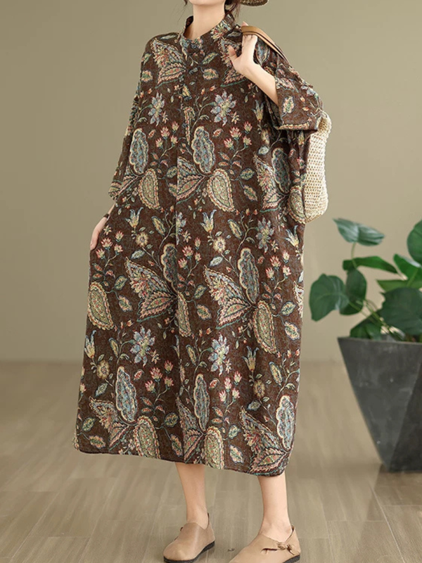 Weekend-to-Anywhere Confidence — Boho Midi Shirt Dress in Cotton Linen Blend