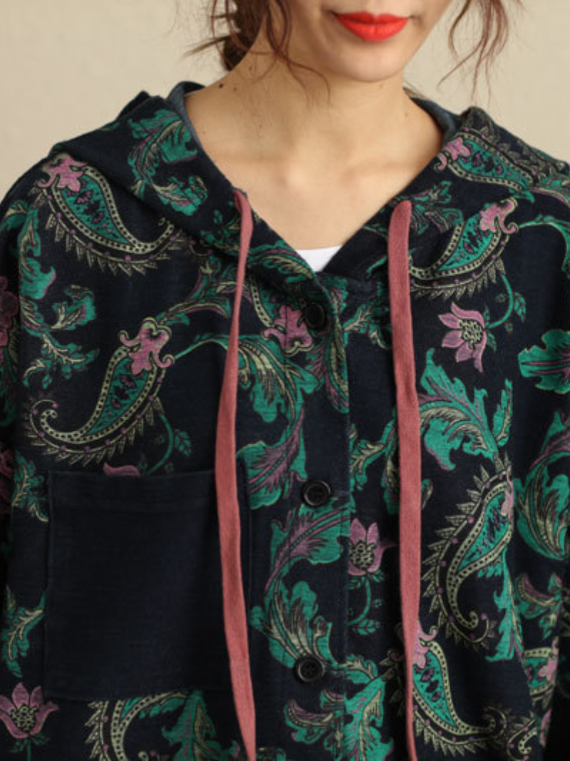 Women's  Style Hooded Cardigan