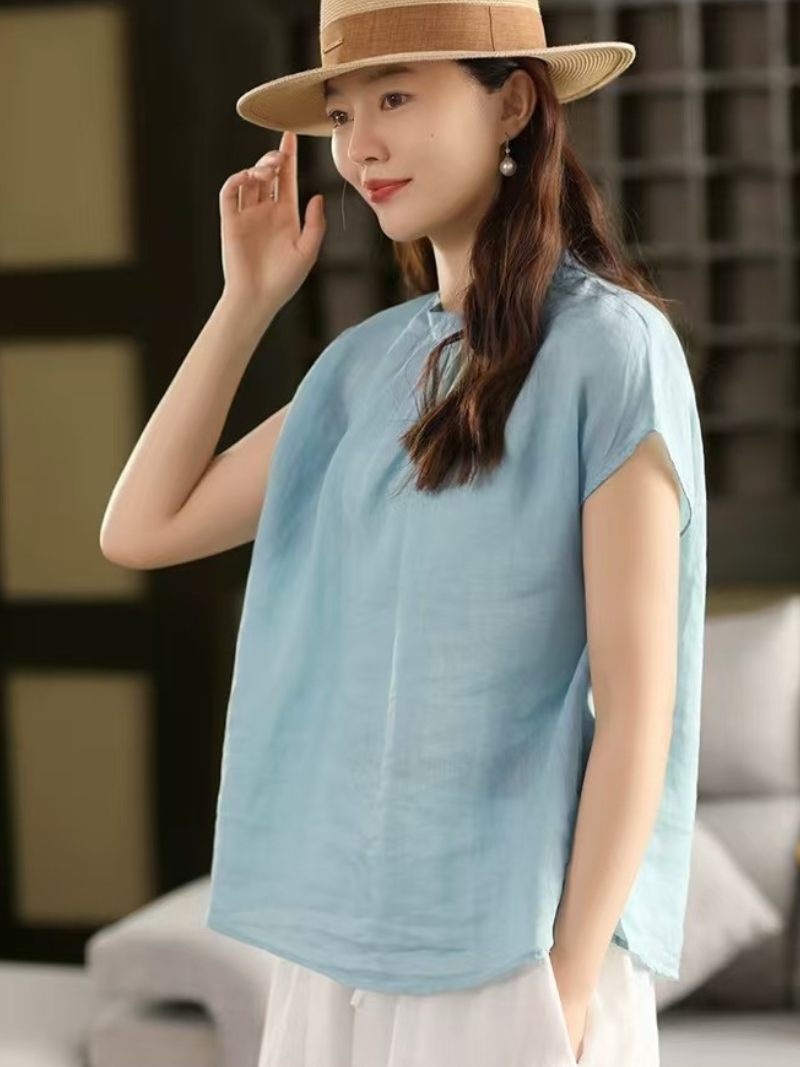 Women's Summer Casual Easy to Wear Loose Tops