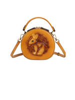 stylish leather crossbody bag