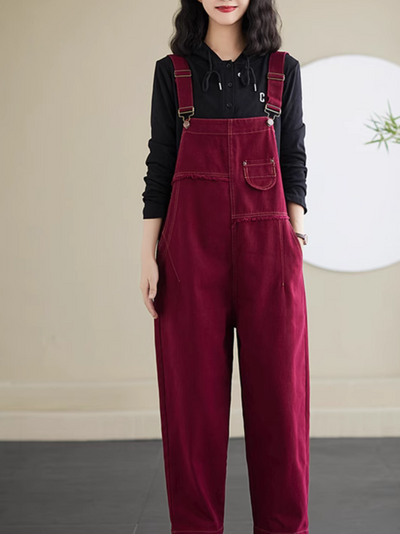 Women's Cropped Pant Dungaree