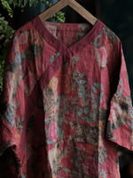 Printed Long Dress