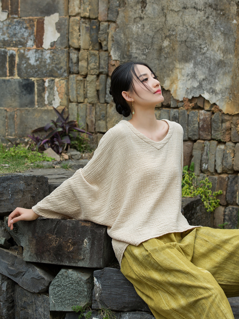 Women's Hemp Loose Top