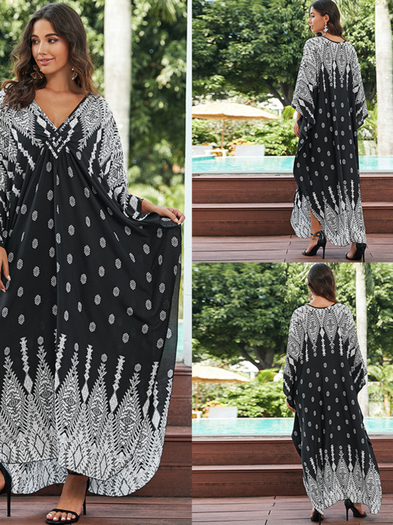 Summer Summer Elevate Beach Cover-up Long Kaftan Robe