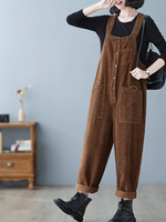 Baggy Dungarees - Casual Street Style | Eva Trends