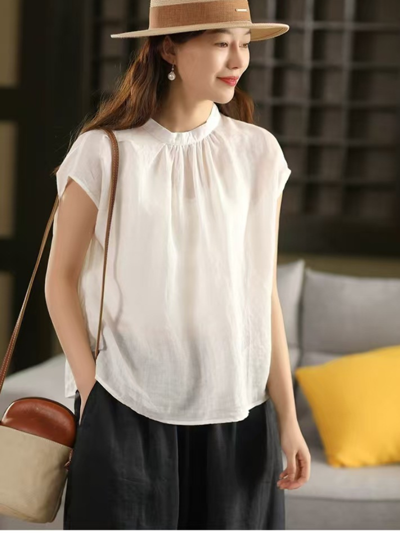 Women's Summer Casual Easy to Wear Loose Tops