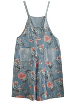 Women's Stylish Denim Dungarees