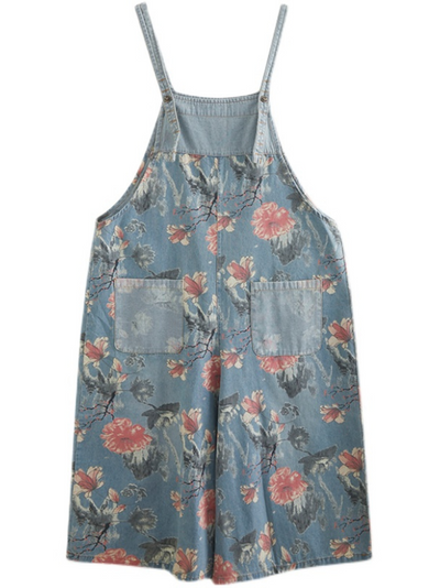 Women's Stylish Denim Dungarees