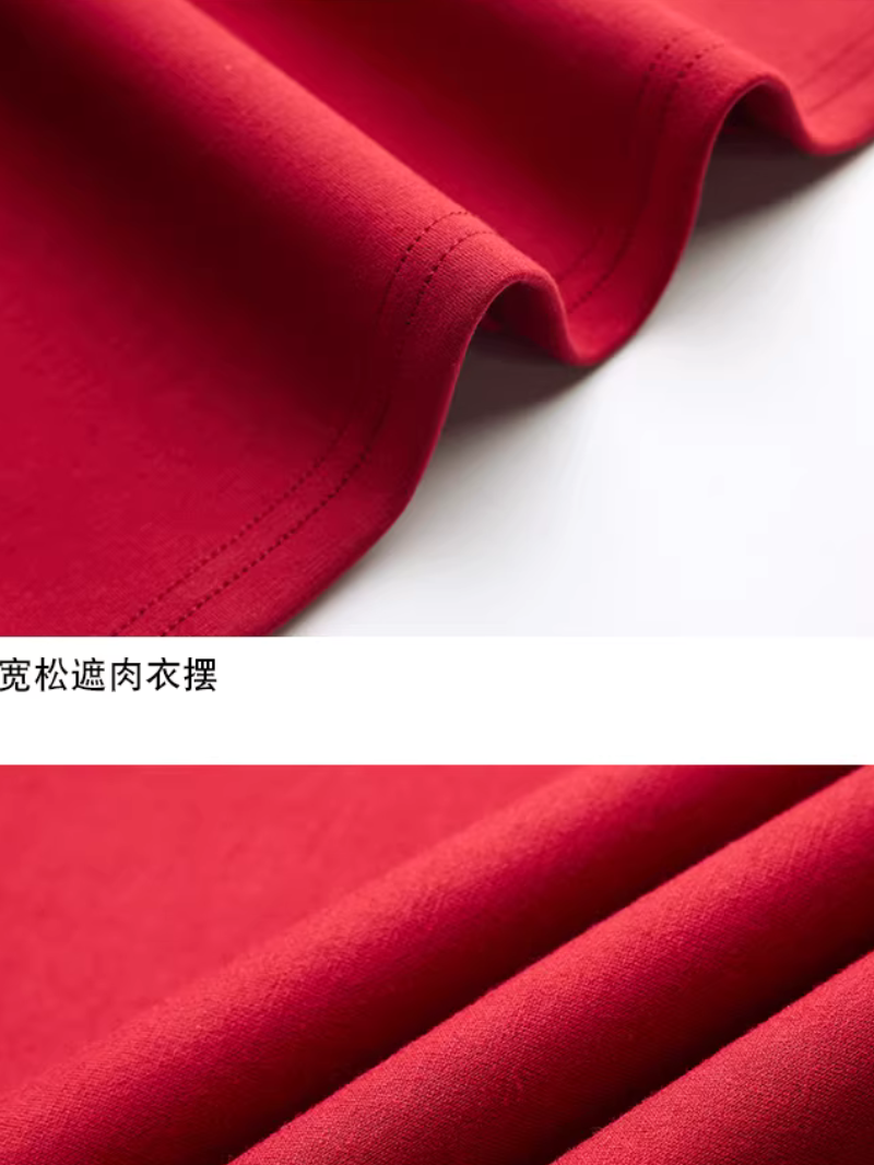 Embroidered Sleeve A-Line Tunic Top for Effortless Chic Everyday Style