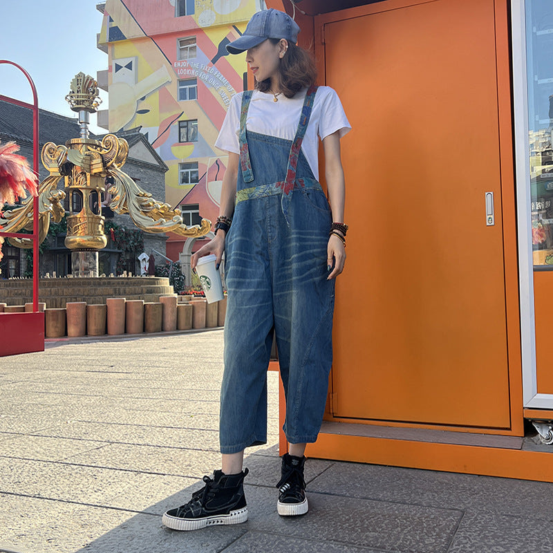 Women's Comfort and Soft  Pockets Bib's Dungarees