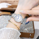 Full Diamond Ladies Assista Women's Watch Quartz Watch Bracelet Watch