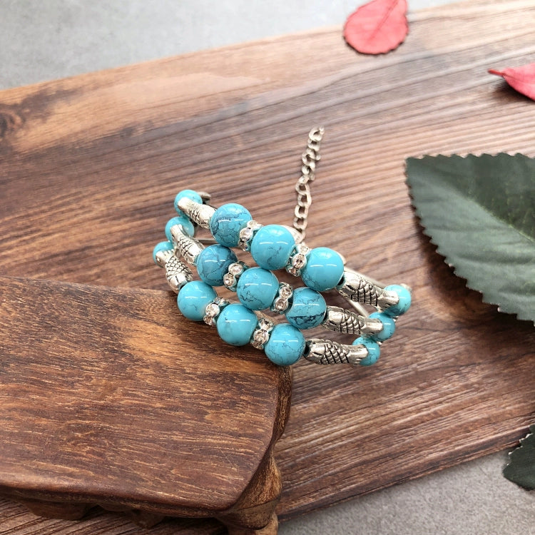 Bracelet bohème en pierre à la main rétro