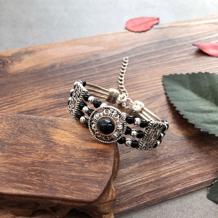 Bracelet bohème en pierre à la main rétro