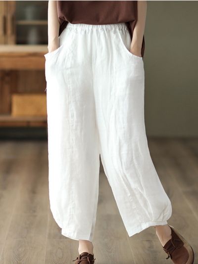 Women's Adjustable & Perfect Back Pocket Loose  Bottom