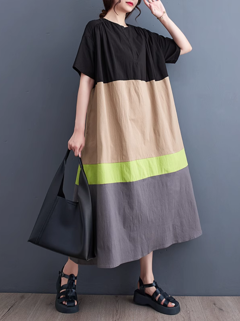 Women's Summer Loose Midi Dress
