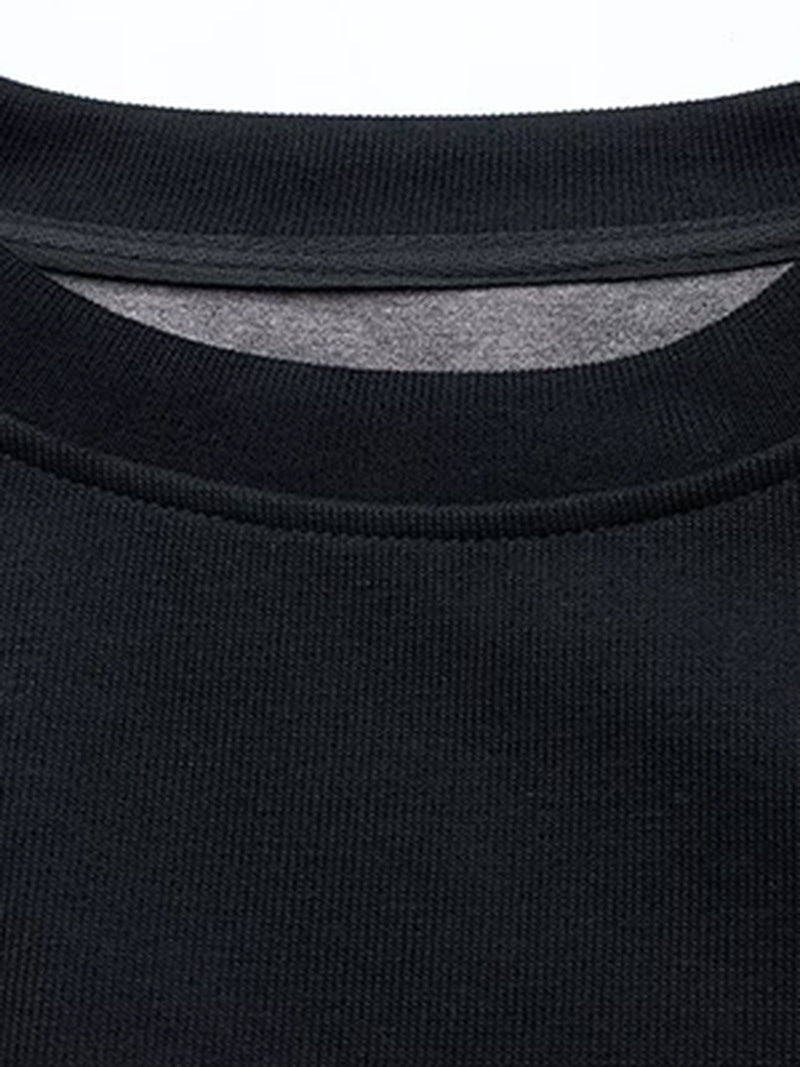Loose Fit Sweatshirt for Women | Plus Size Round Neck Top