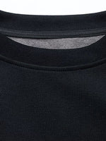 Loose Fit Sweatshirt for Women | Plus Size Round Neck Top