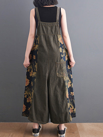 Black Denim Dungaree