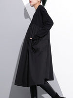 Vestido de smock de peplum raro