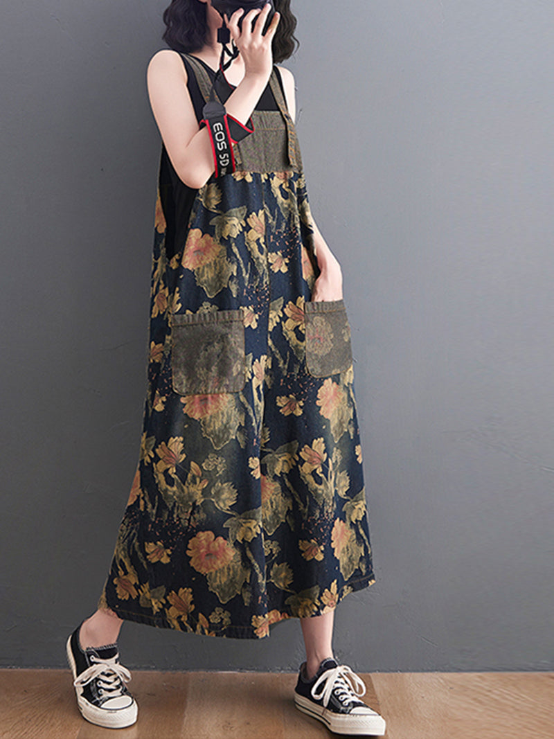 Stylish Women's Denim Overall