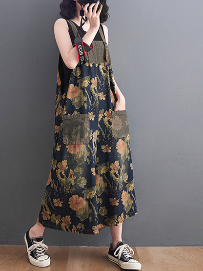 Stylish Women's Denim Overall