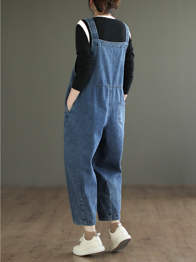 Women's Denim Overalls