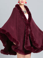 Poncho fino e sofisticado Cape Cardigan Cape Cardigan
