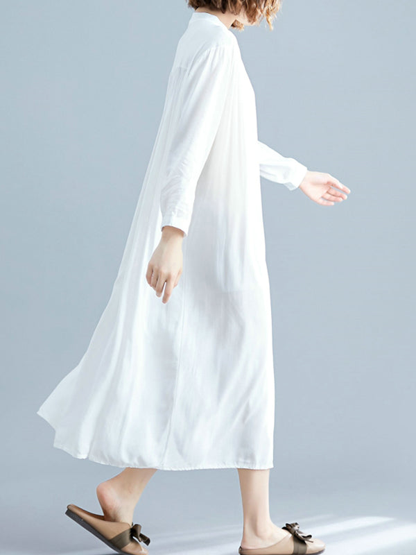 Elle est toute robe de chemise midi tiki