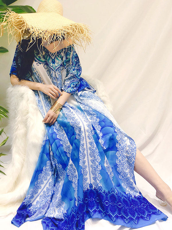 Rogue maxi bohème à nouveau imprimé