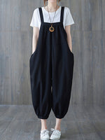 Dungarees cotton denim ripped jeans floral vintage retro style overall