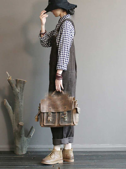 Dungarees cotton denim ,vintage retro style overall, Adjustable straps, plain overall, Double side Pockets