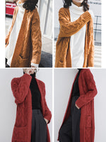 Meu coração! Cardigan de tricô