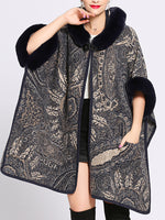 Cardigan de capa de tamanho alto e macio amável