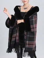 Cardigan de pescoço de borda de borda extravagante