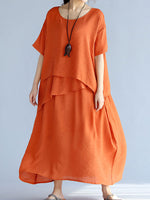 Vestido de linha da era querida