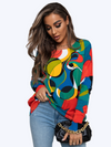 Women's Winter Multicolor Top