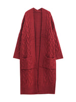 Meu coração! Cardigan de tricô