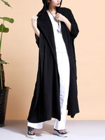 Batwing-Sleeves Logo Cape Casat