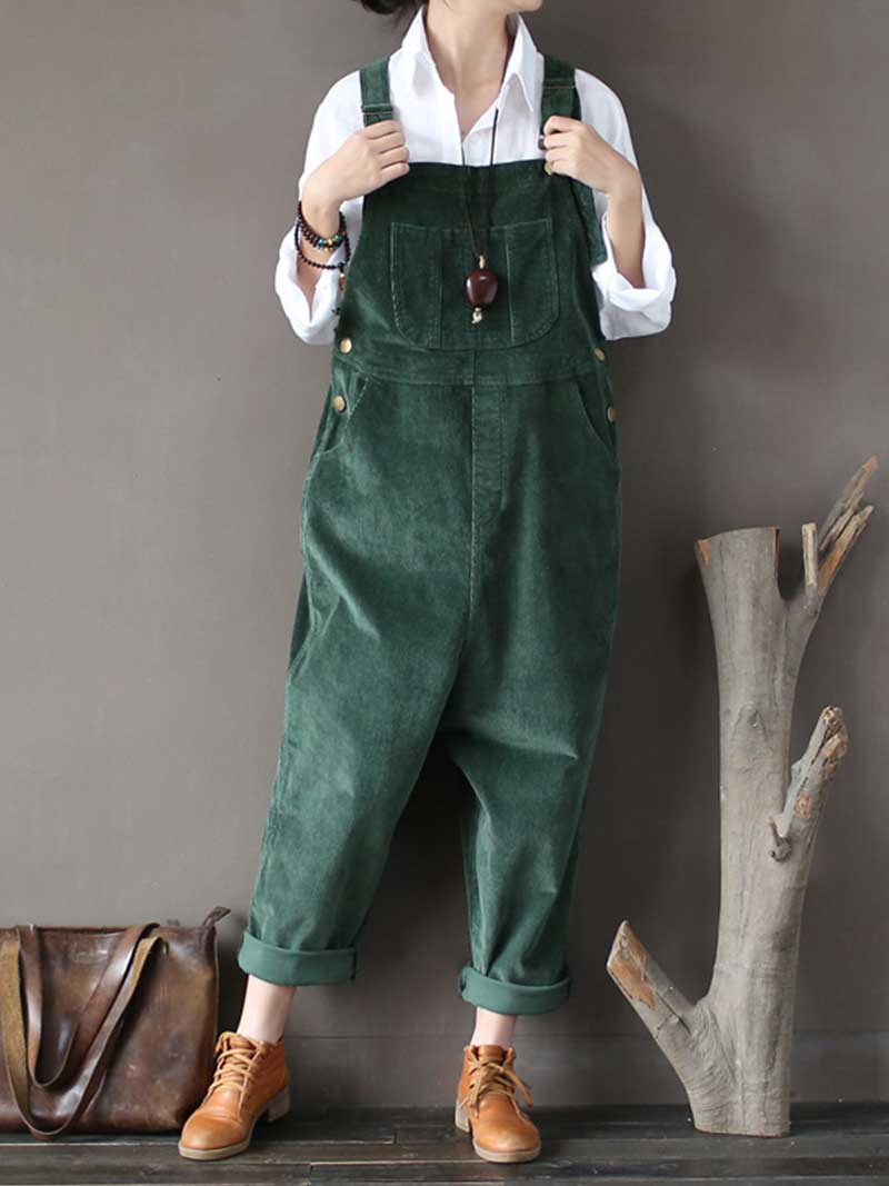 Dungarees cotton denim ,vintage retro style overall, Adjustable straps, plain overall, Double side Pockets