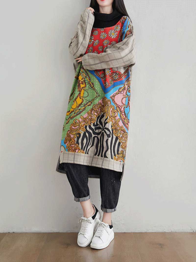 Chic & Cozy Women's Sweater Midi Dress