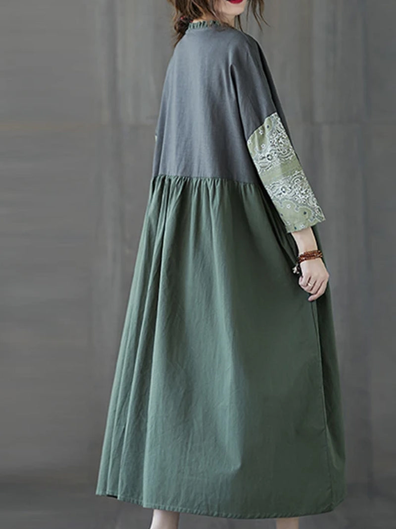 Vestido de smock do meu coração inteiro