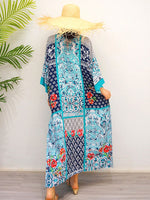 O vestido maxi boêmio do estilo retro Josie