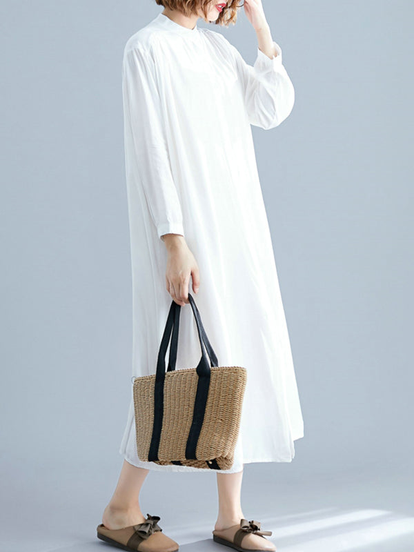 Elle est toute robe de chemise midi tiki